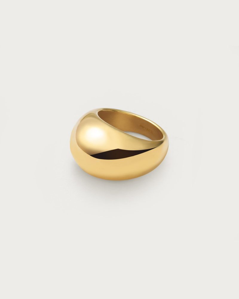 Silver Chunky Ring - 图片 5