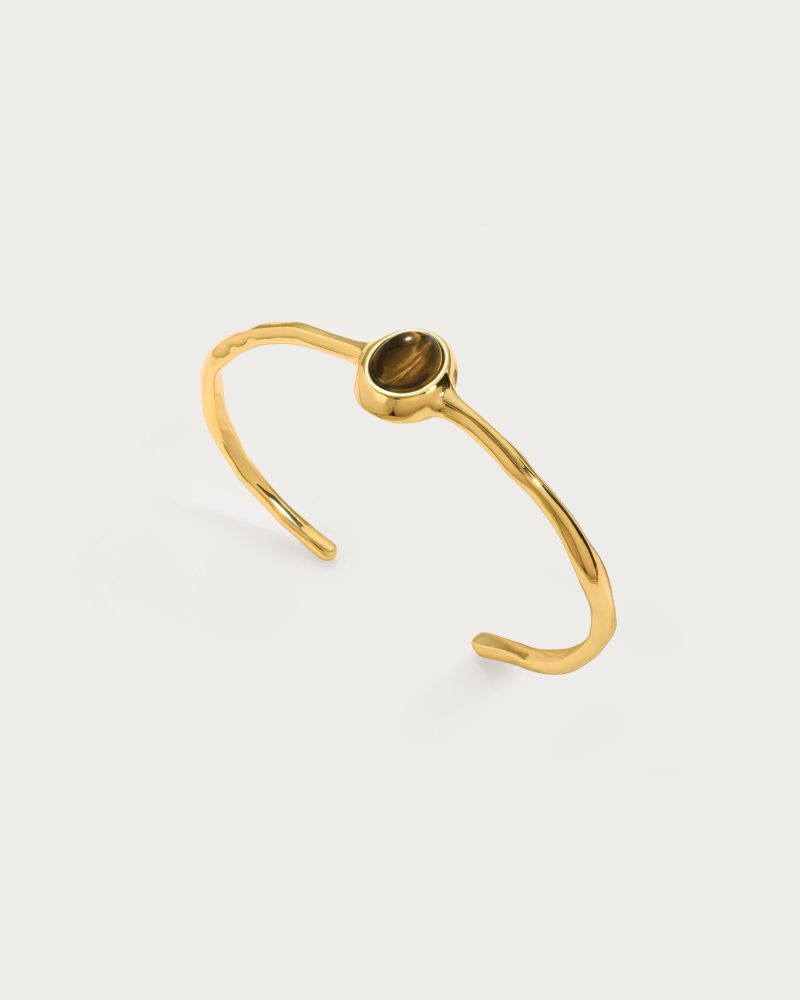 Tiger's Eye Aurora Bangle - 图片 3