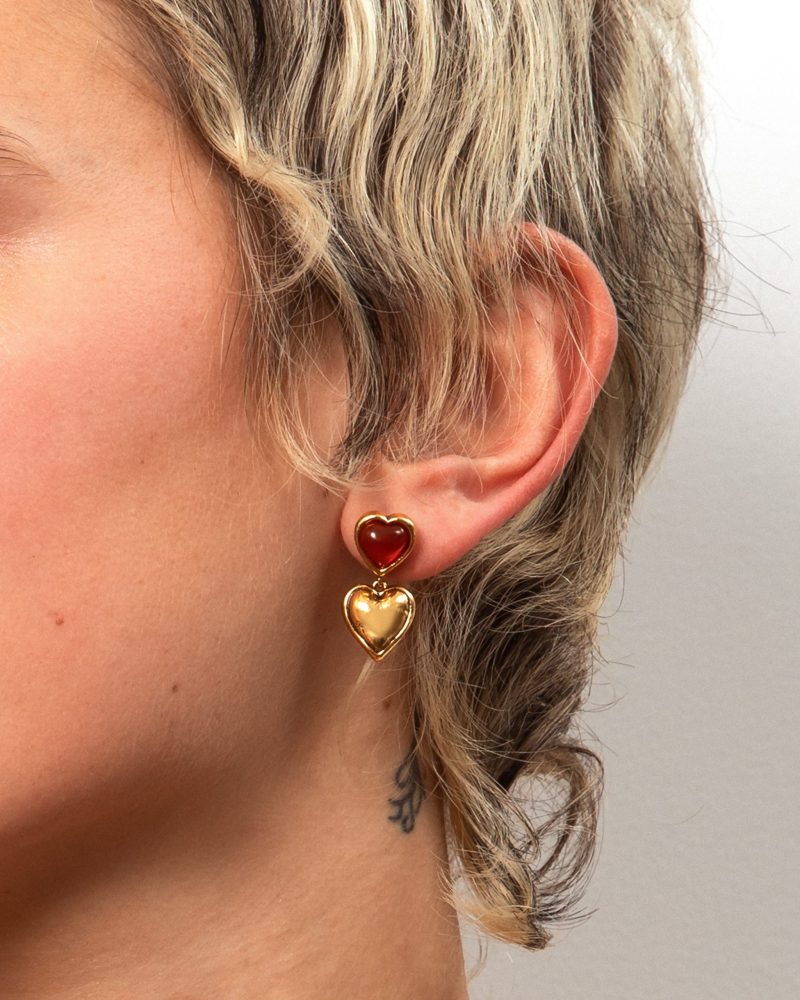 Aura Earrings in Gold - 图片 2