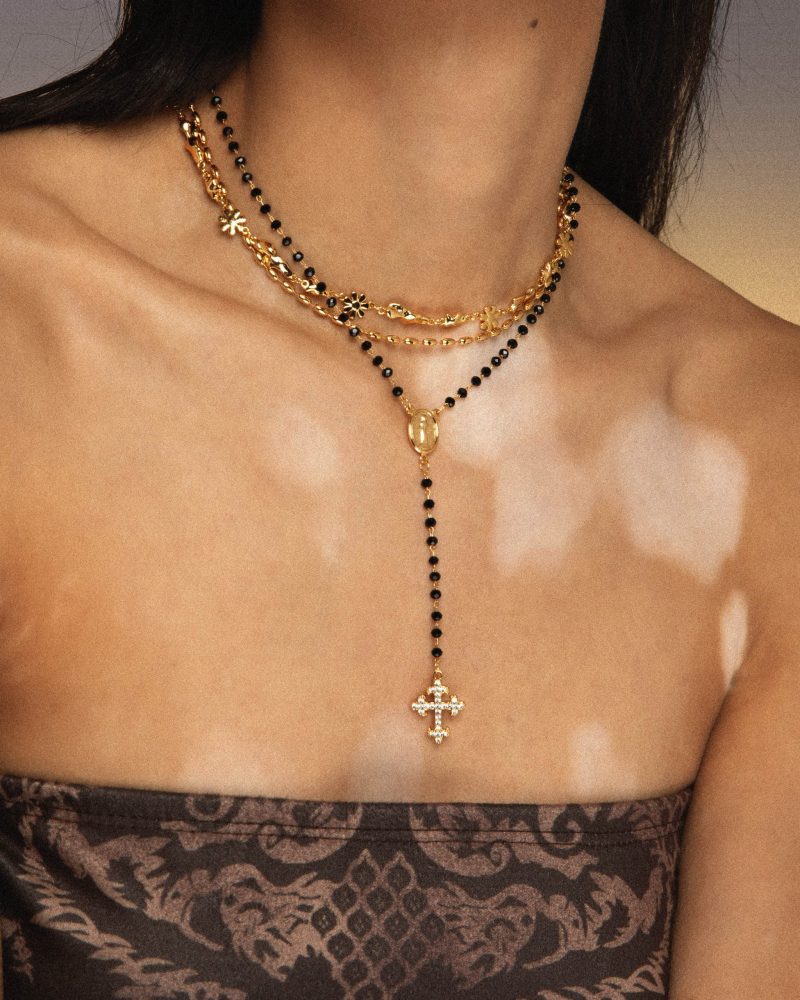 Beaded Lariat Necklace - 图片 3