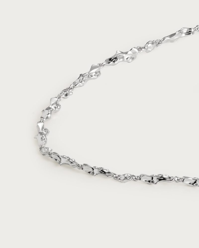 Silver Clusters Necklace - 图片 3