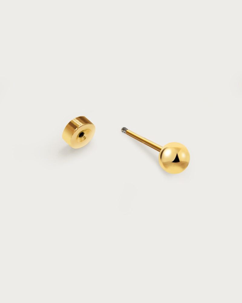 Mini Ball Flat Back Helix Earring - Single - 图片 3