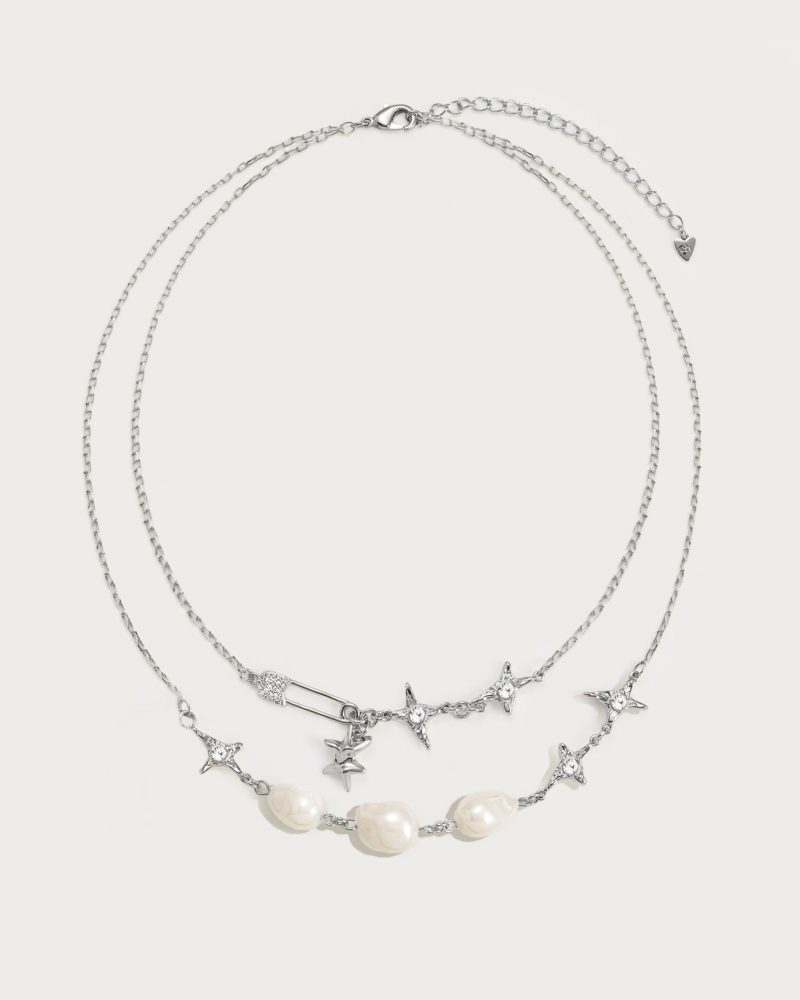 The Mellow Necklace in Silver