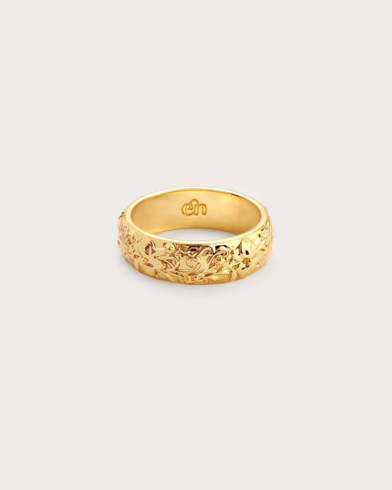 Serenade of Orchid Ring in Silver - 图片 5