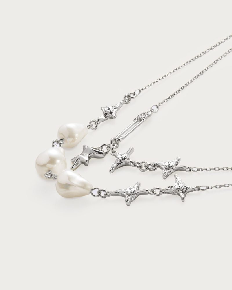 The Mellow Necklace in Silver - 图片 3