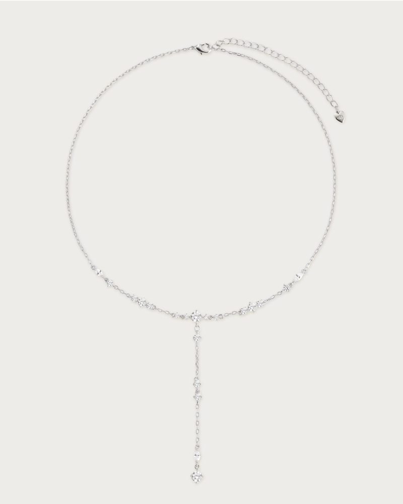 Adriana Necklace in Silver - 图片 5