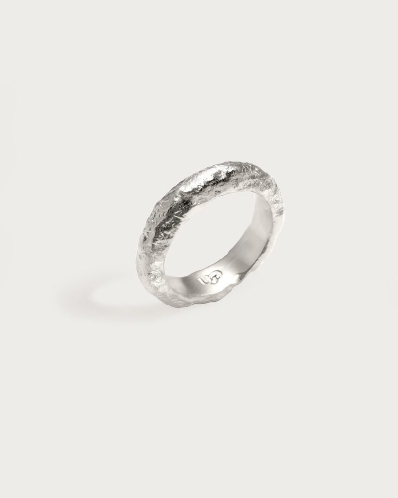 Grace Ring in Silver | Elegant Rhodium Plated Brass Ring - 图片 3