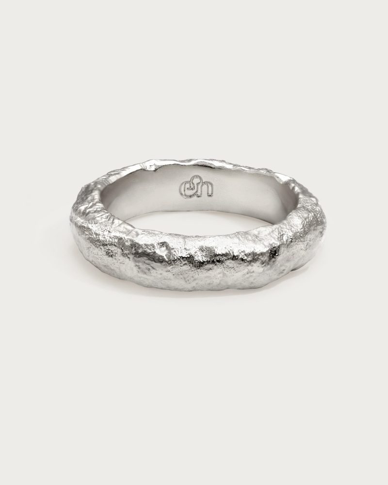 Grace Ring in Silver | Elegant Rhodium Plated Brass Ring - 图片 4