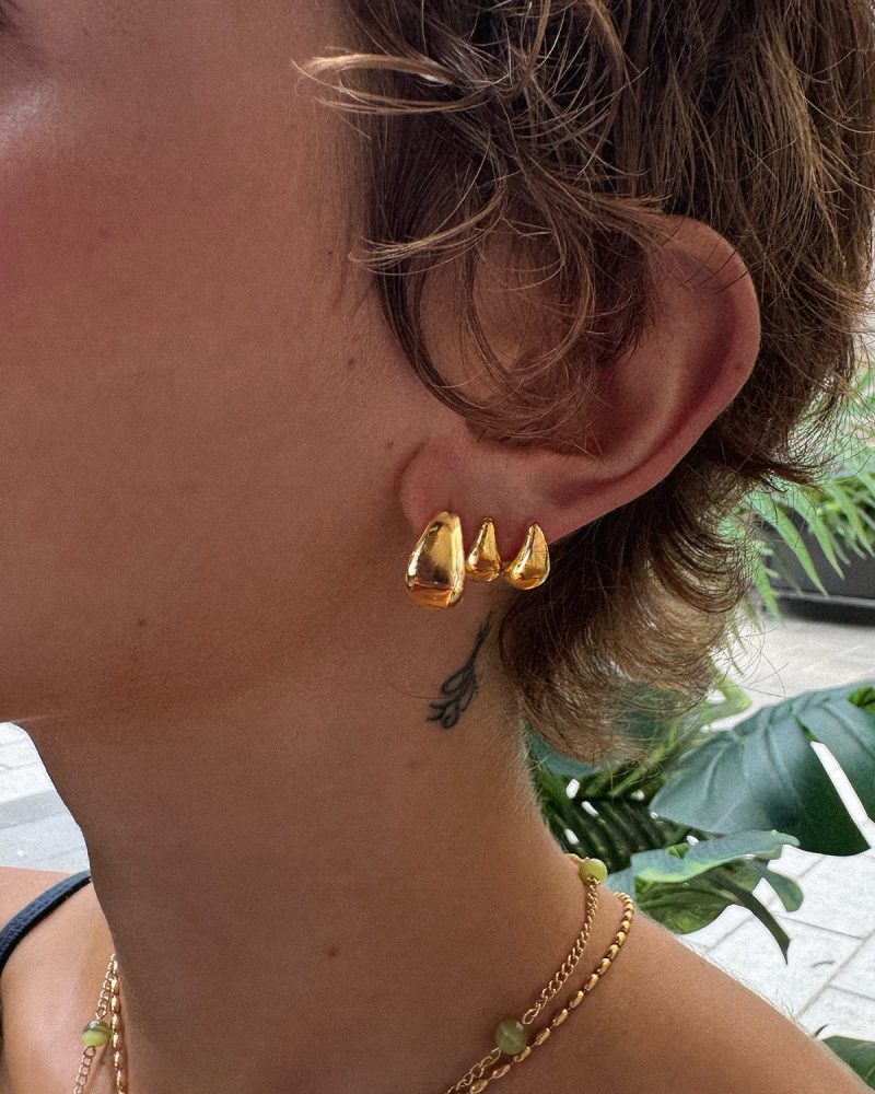 Mini Waterdrop Stud Earrings - 图片 2