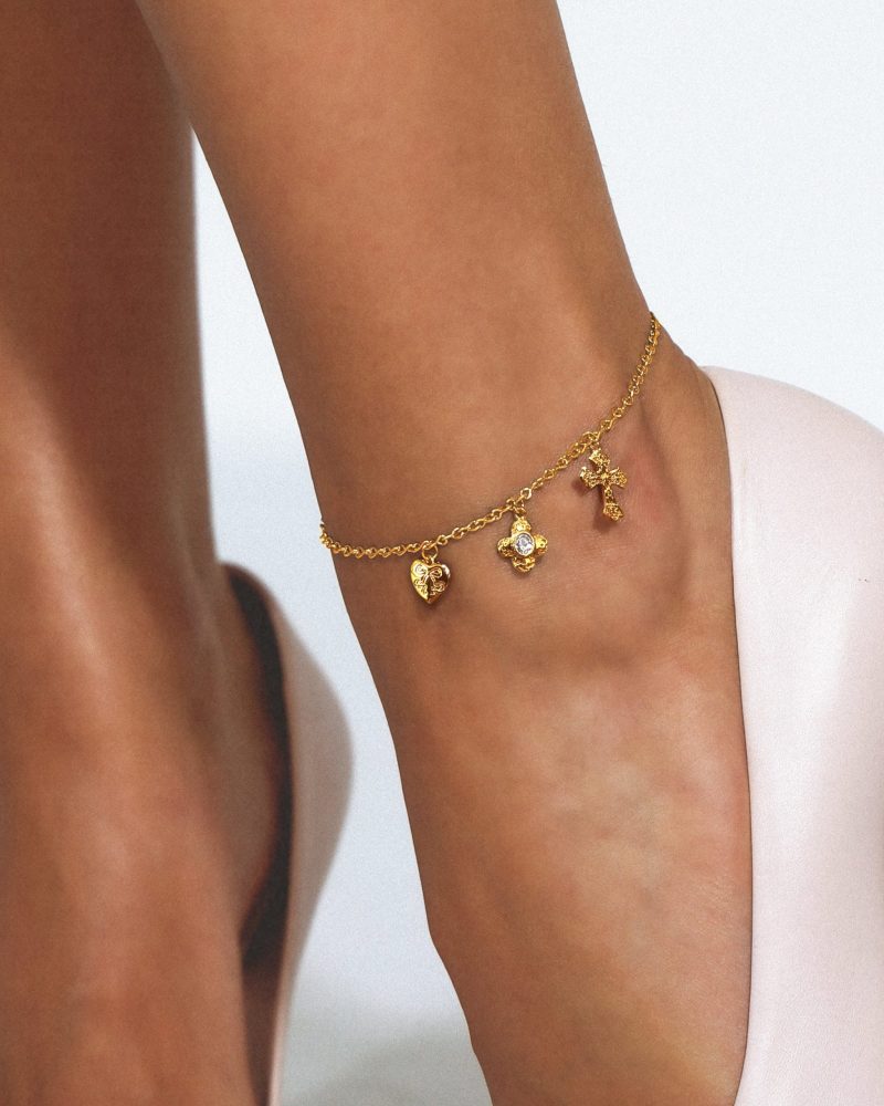 The Sentimental Anklet in Gold - 图片 2