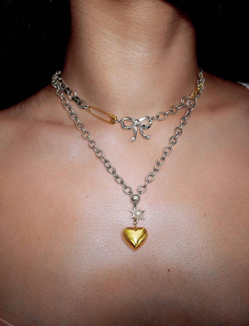 Bow Chain Necklace - 图片 4