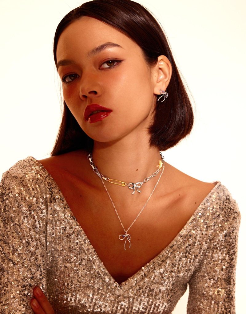 Bow Chain Necklace - 图片 2