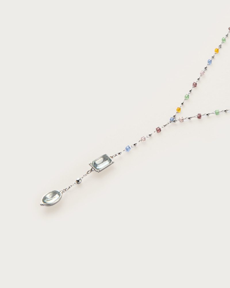 Celestial Lariat Necklace in Silver - 图片 3
