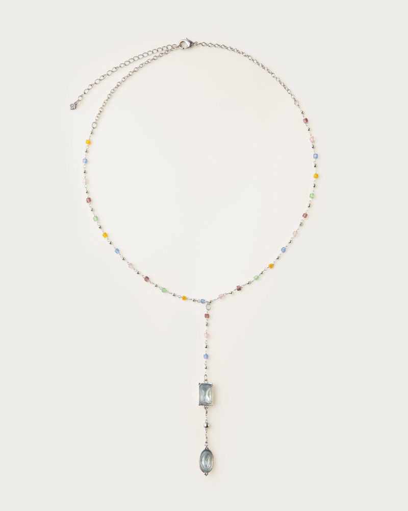 Celestial Lariat Necklace in Silver - 图片 5