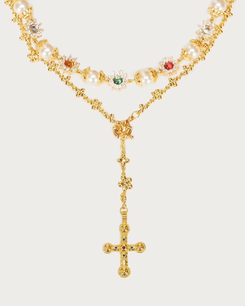 Daisy Molecule Necklace Set - 图片 3