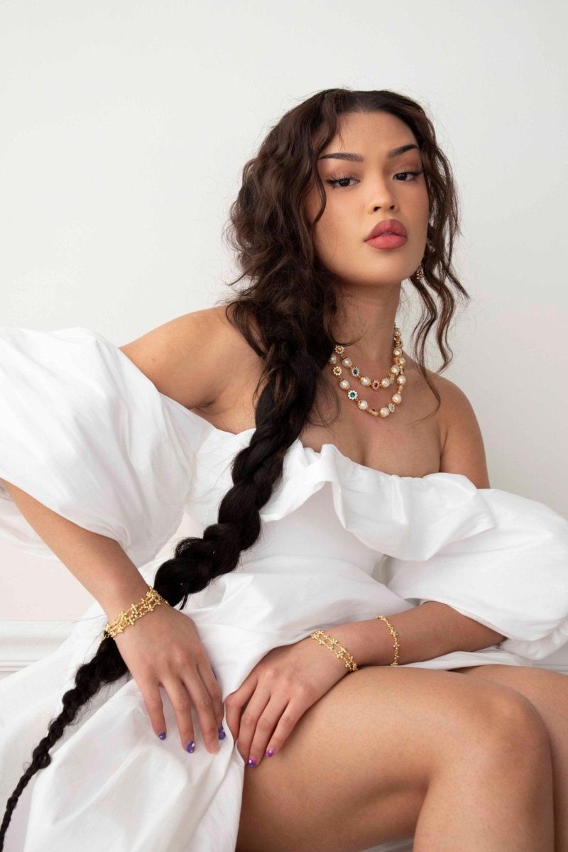 Daisy Pearl Necklace - 图片 2