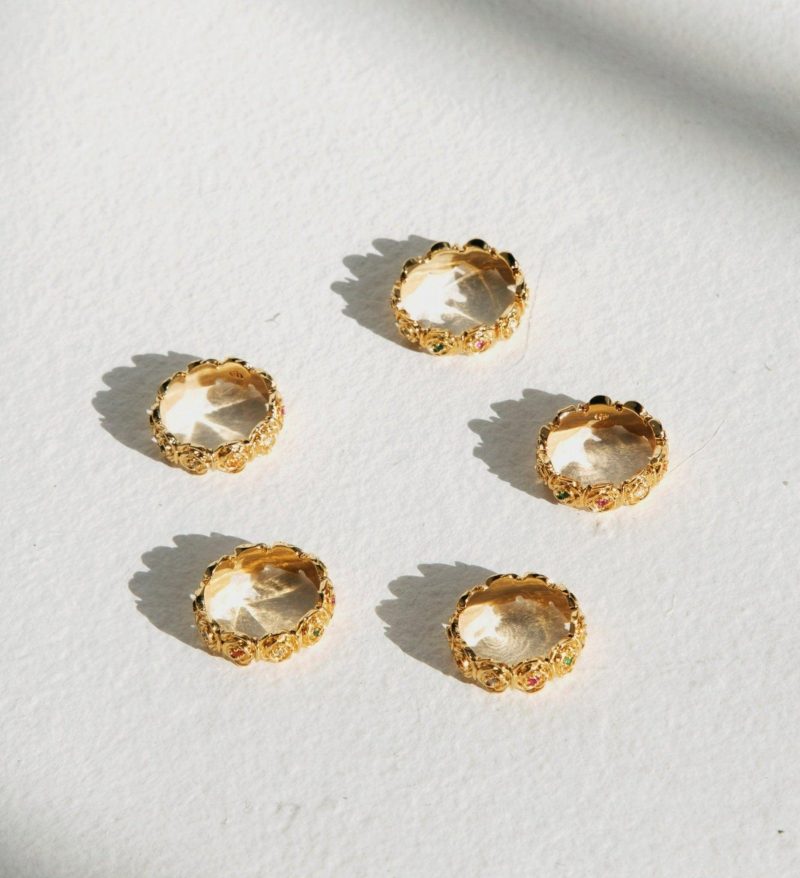 Daisy Rose Ring in Silver - 图片 4