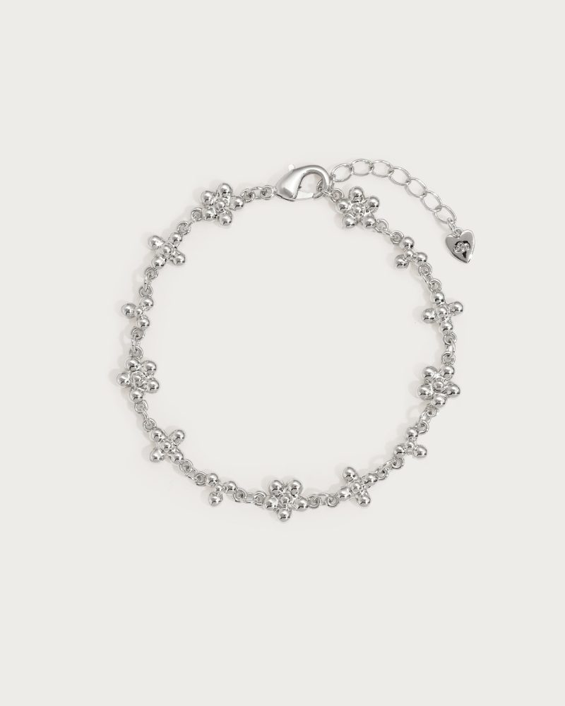 Daisy Molecule Bracelet in Silver - 图片 5