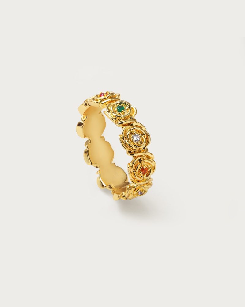 Daisy Rose Ring in Silver - 图片 5