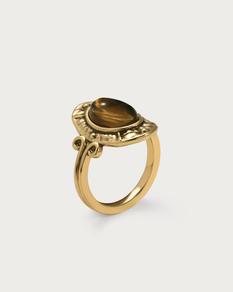 Tiger's Eye Savannah Ring - 图片 3