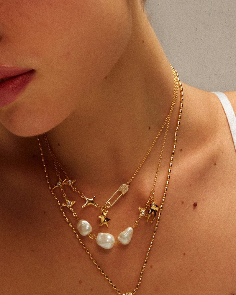 The Mellow Necklace in Gold - 图片 2