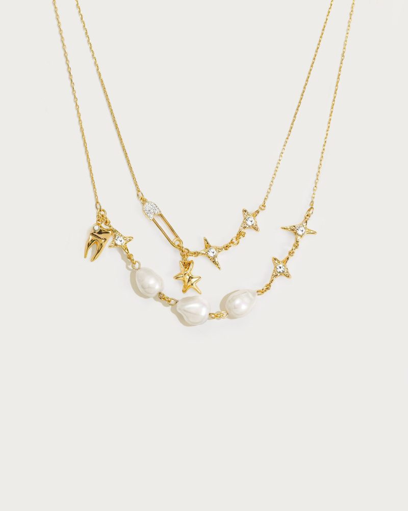 The Mellow Necklace in Gold