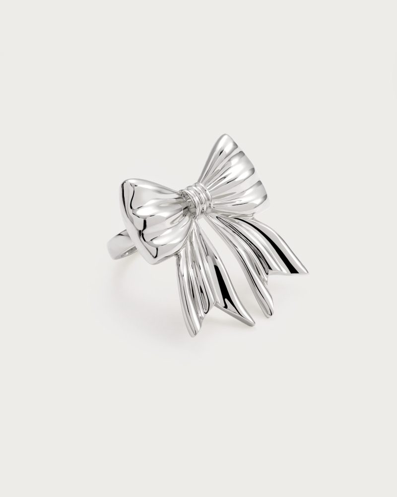 Bow Ring in Silver - 图片 3