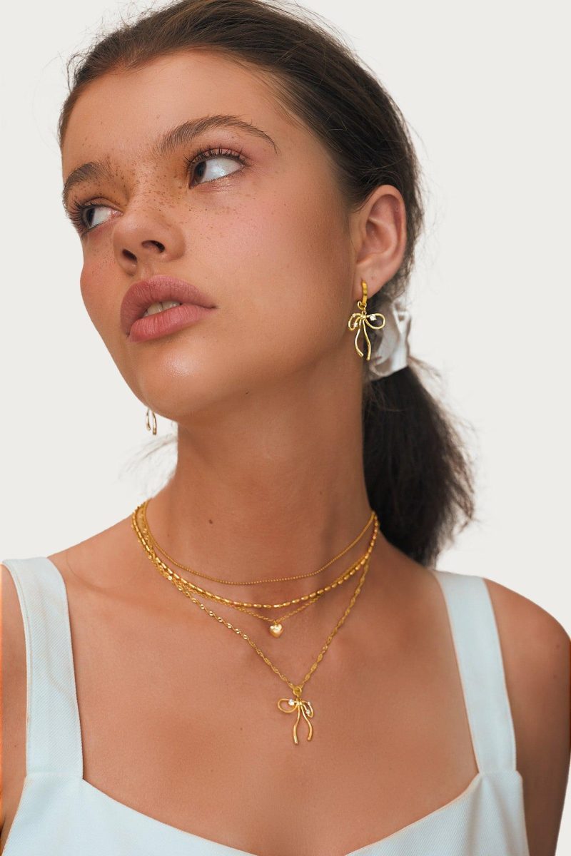 The Miffy Earrings in Gold - 图片 5