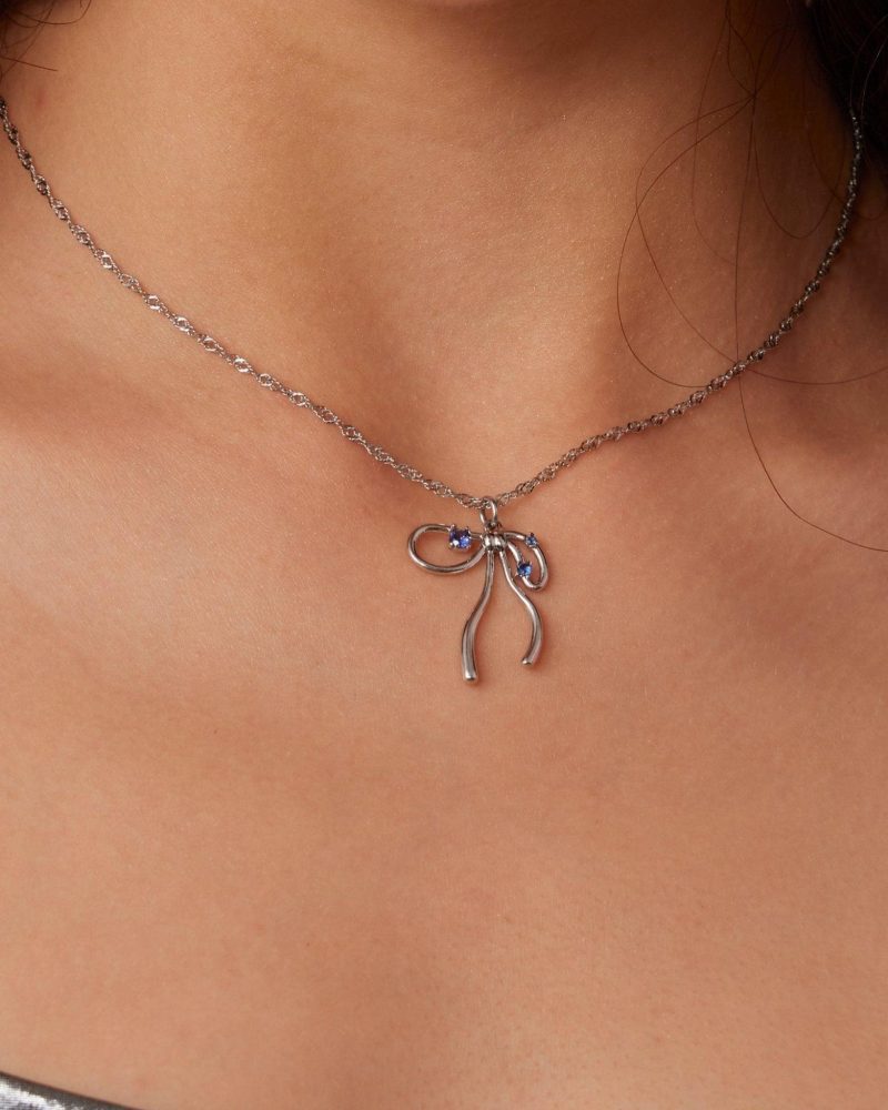 The Miffy Necklace in Silver - 图片 3