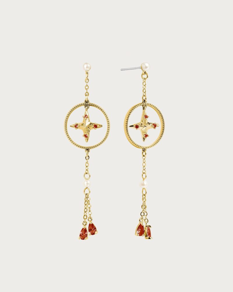 The Star Earrings in Silver - 图片 4