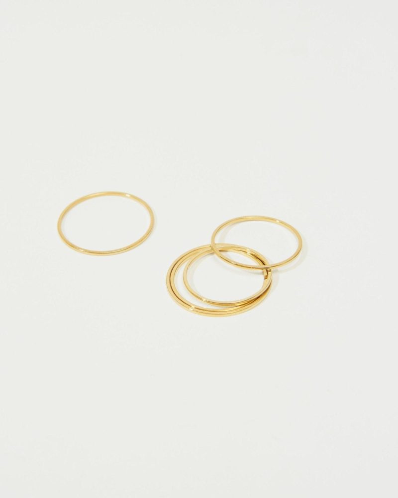 Thin Stacker Ring in Silver - 图片 4