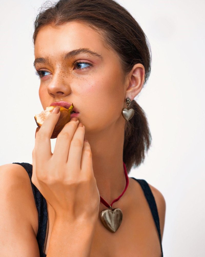 Heartstring Zipper Earrings | Unique Silver Plated Statement Piece - 图片 4